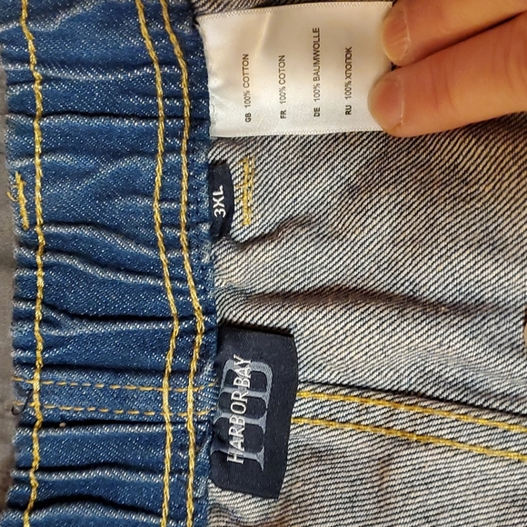 == ^Men's Harbor Bay jean shorts 3XL - Picture 5 of 10